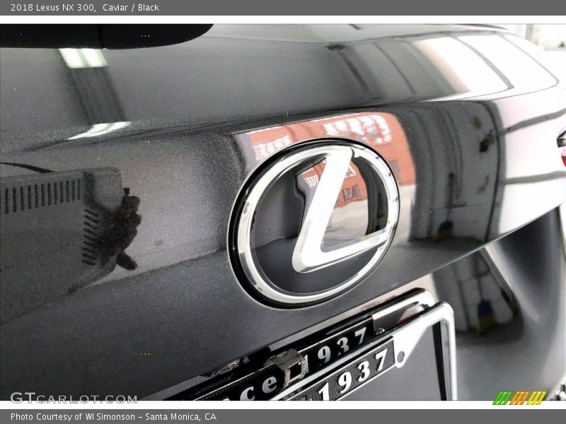Caviar / Black 2018 Lexus NX 300
