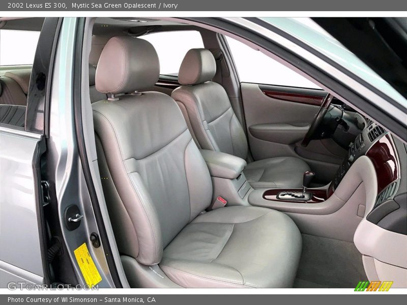 Mystic Sea Green Opalescent / Ivory 2002 Lexus ES 300