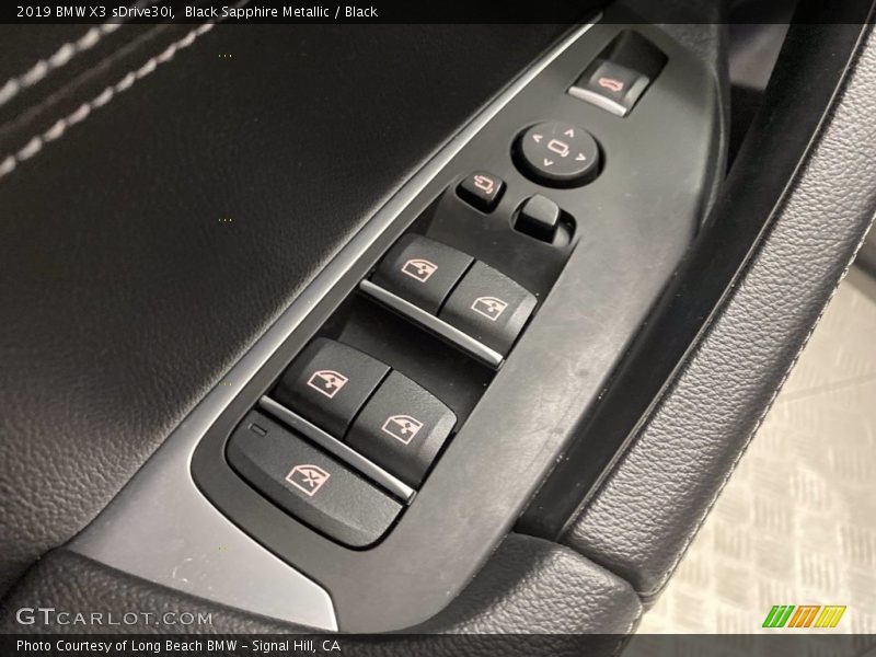 Black Sapphire Metallic / Black 2019 BMW X3 sDrive30i
