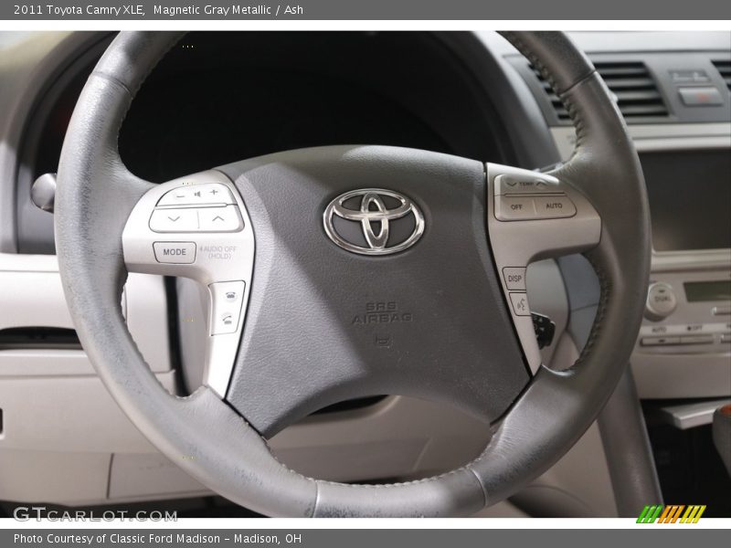 Magnetic Gray Metallic / Ash 2011 Toyota Camry XLE