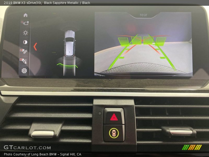 Black Sapphire Metallic / Black 2019 BMW X3 sDrive30i