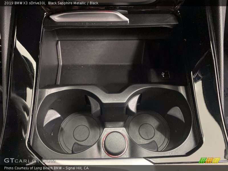 Black Sapphire Metallic / Black 2019 BMW X3 sDrive30i