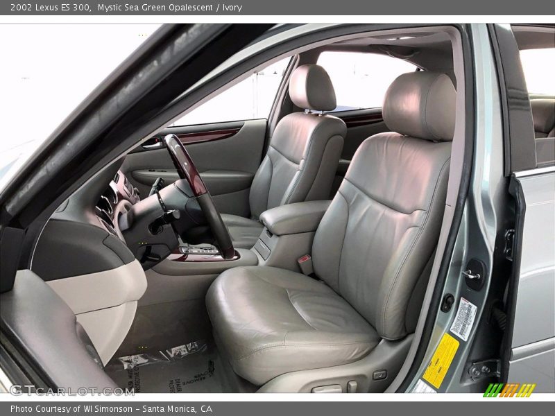 Mystic Sea Green Opalescent / Ivory 2002 Lexus ES 300