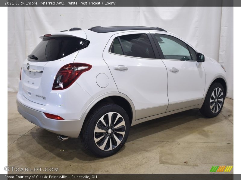 White Frost Tricoat / Ebony 2021 Buick Encore Preferred AWD