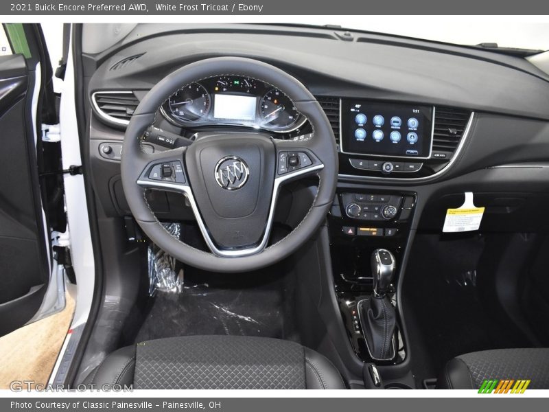 White Frost Tricoat / Ebony 2021 Buick Encore Preferred AWD