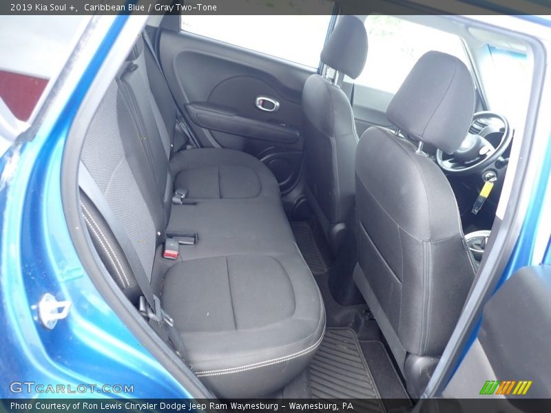 Caribbean Blue / Gray Two-Tone 2019 Kia Soul +