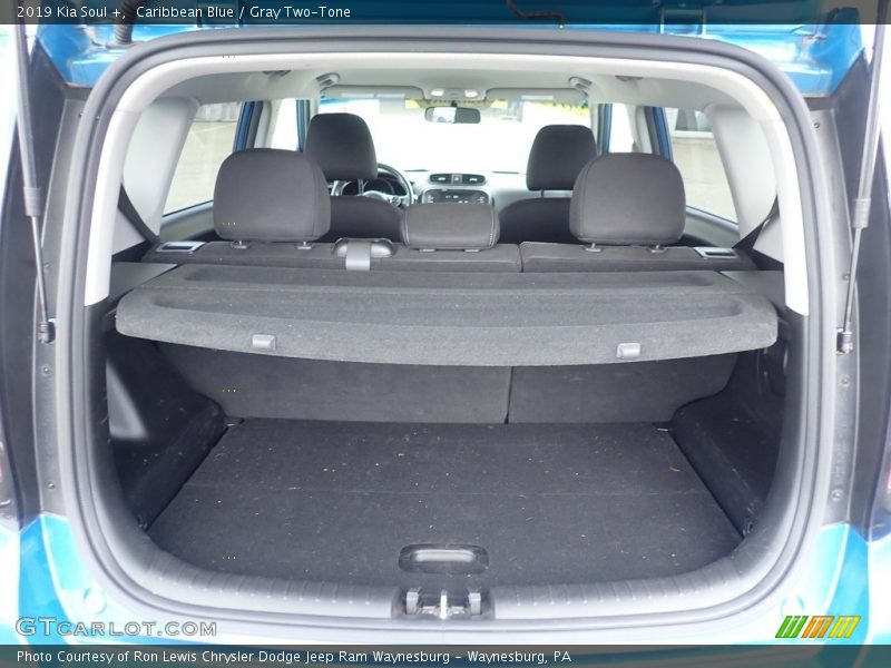 Caribbean Blue / Gray Two-Tone 2019 Kia Soul +