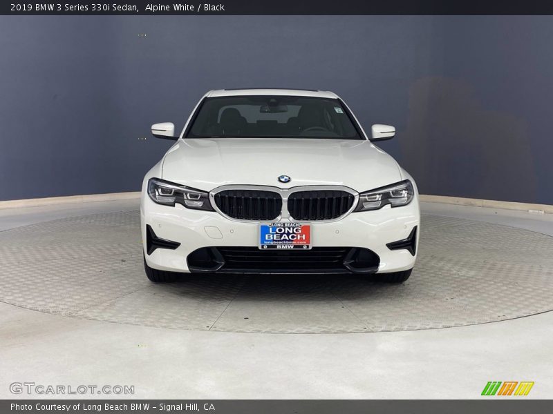 Alpine White / Black 2019 BMW 3 Series 330i Sedan