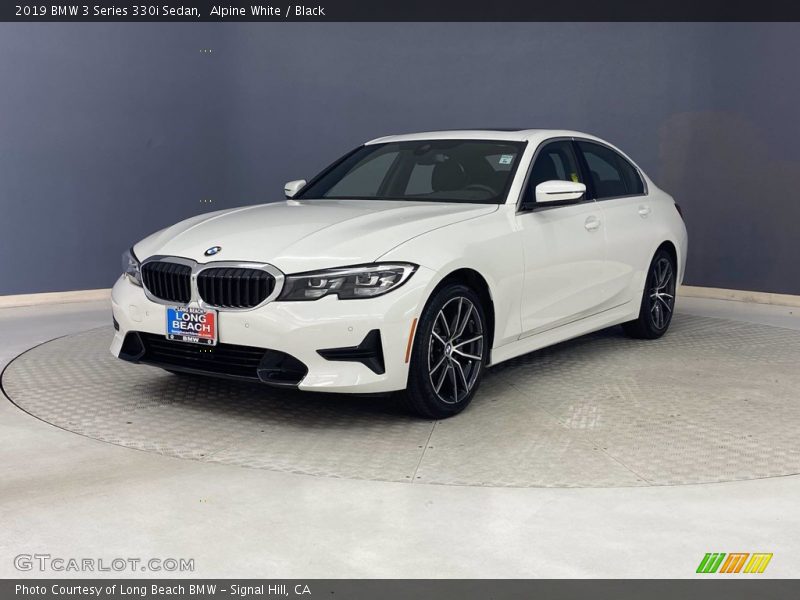 Alpine White / Black 2019 BMW 3 Series 330i Sedan