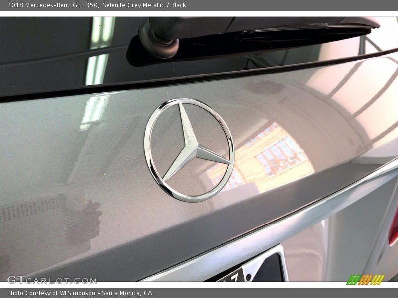 Selenite Grey Metallic / Black 2018 Mercedes-Benz GLE 350