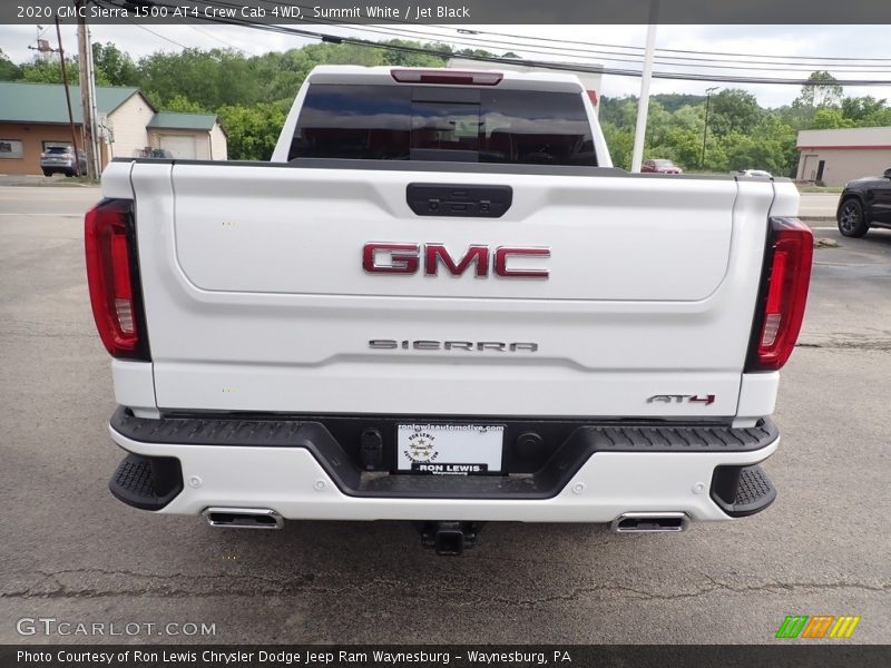 Summit White / Jet Black 2020 GMC Sierra 1500 AT4 Crew Cab 4WD