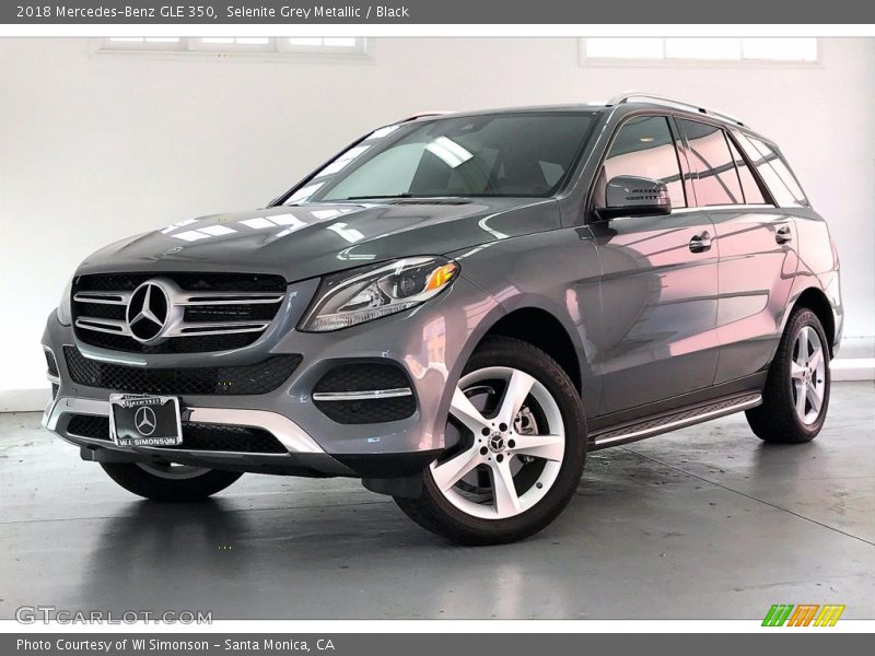 Selenite Grey Metallic / Black 2018 Mercedes-Benz GLE 350