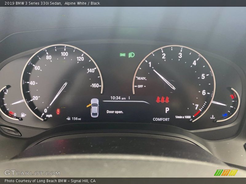 Alpine White / Black 2019 BMW 3 Series 330i Sedan