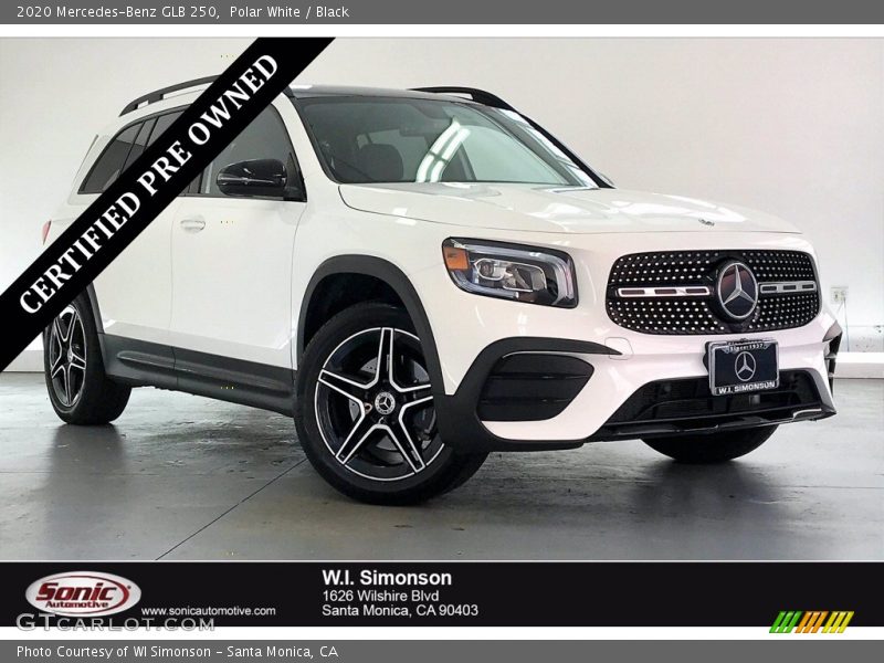 Polar White / Black 2020 Mercedes-Benz GLB 250
