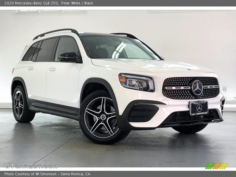 Polar White / Black 2020 Mercedes-Benz GLB 250