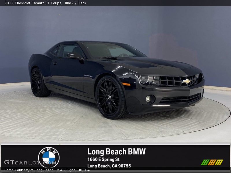 Black / Black 2013 Chevrolet Camaro LT Coupe