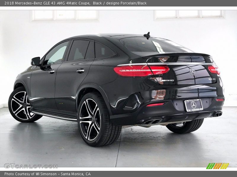 Black / designo Porcelain/Black 2018 Mercedes-Benz GLE 43 AMG 4Matic Coupe