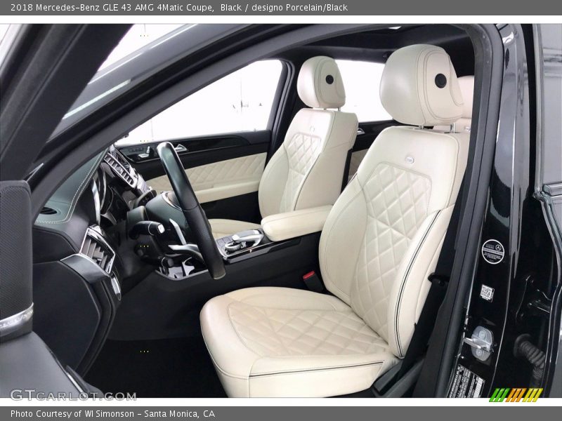 Black / designo Porcelain/Black 2018 Mercedes-Benz GLE 43 AMG 4Matic Coupe