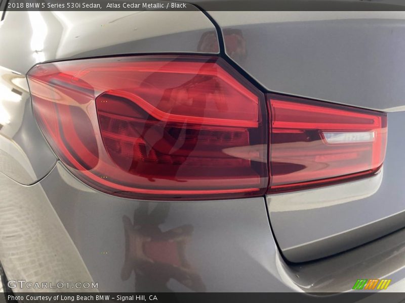 Atlas Cedar Metallic / Black 2018 BMW 5 Series 530i Sedan