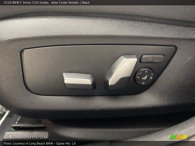 Atlas Cedar Metallic / Black 2018 BMW 5 Series 530i Sedan