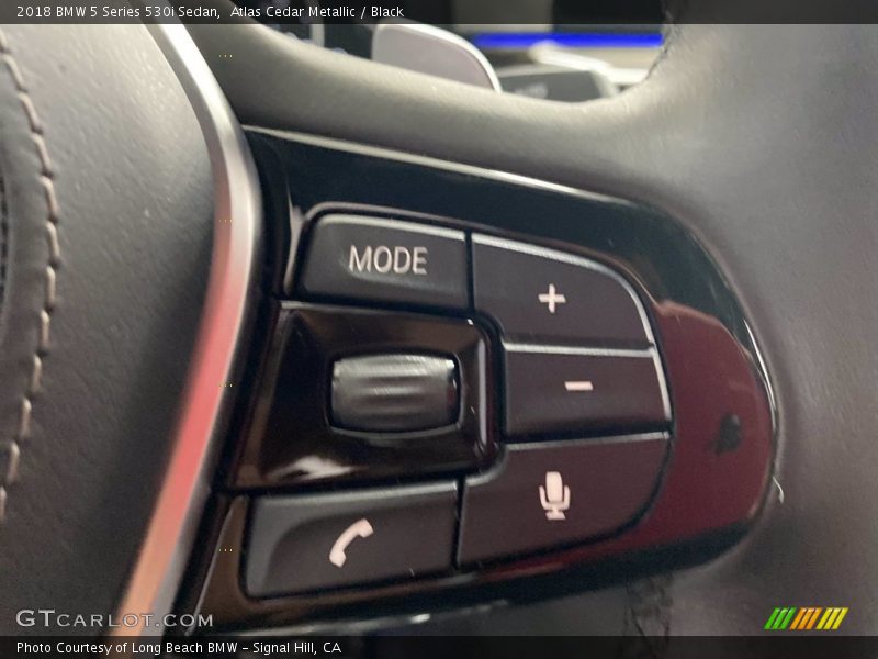 Atlas Cedar Metallic / Black 2018 BMW 5 Series 530i Sedan