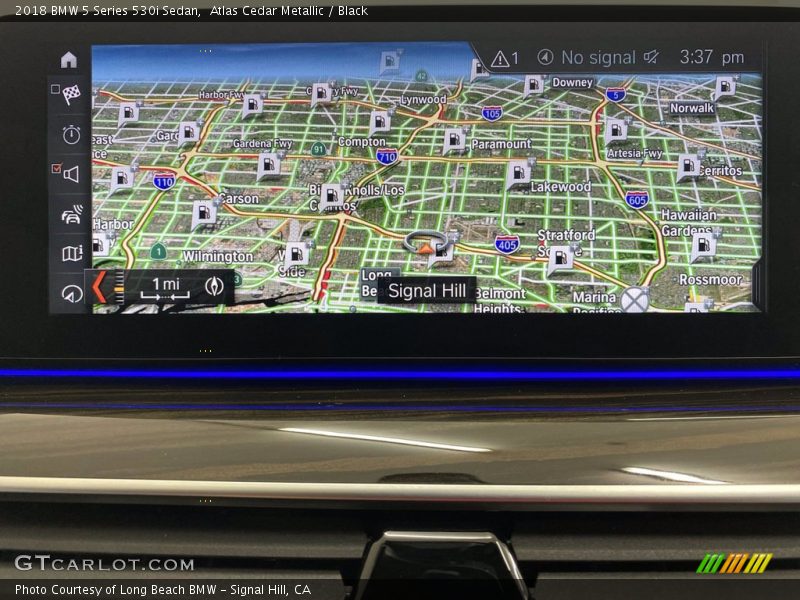 Navigation of 2018 5 Series 530i Sedan