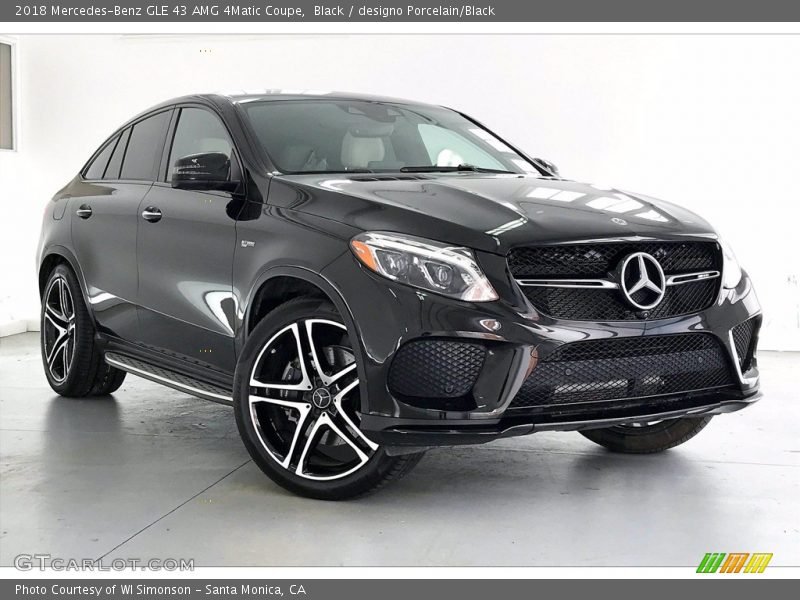 Black / designo Porcelain/Black 2018 Mercedes-Benz GLE 43 AMG 4Matic Coupe