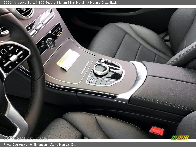Iridium Silver Metallic / Magma Gray/Black 2021 Mercedes-Benz C 300 Sedan