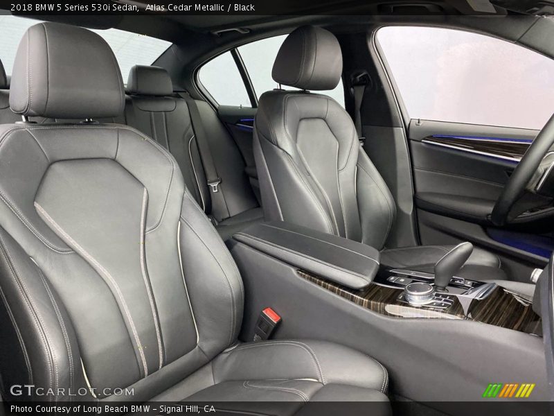 Atlas Cedar Metallic / Black 2018 BMW 5 Series 530i Sedan