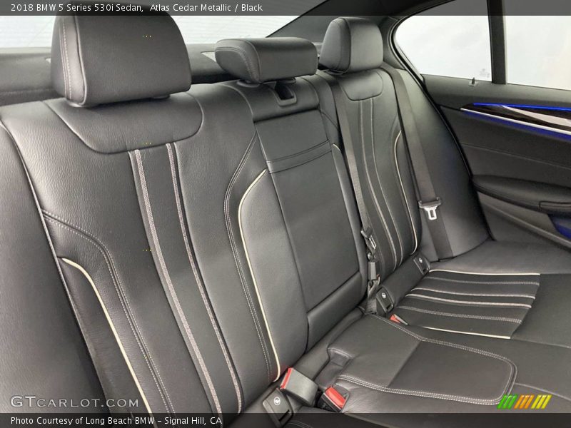 Atlas Cedar Metallic / Black 2018 BMW 5 Series 530i Sedan