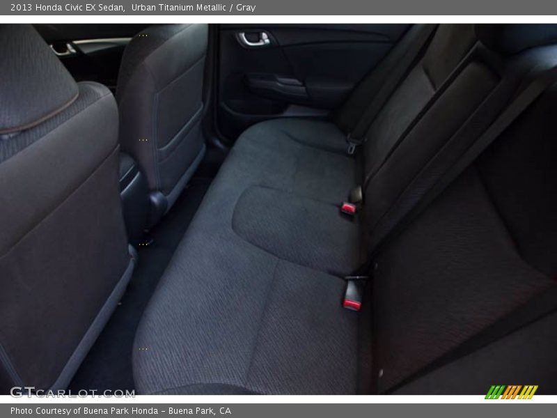 Urban Titanium Metallic / Gray 2013 Honda Civic EX Sedan