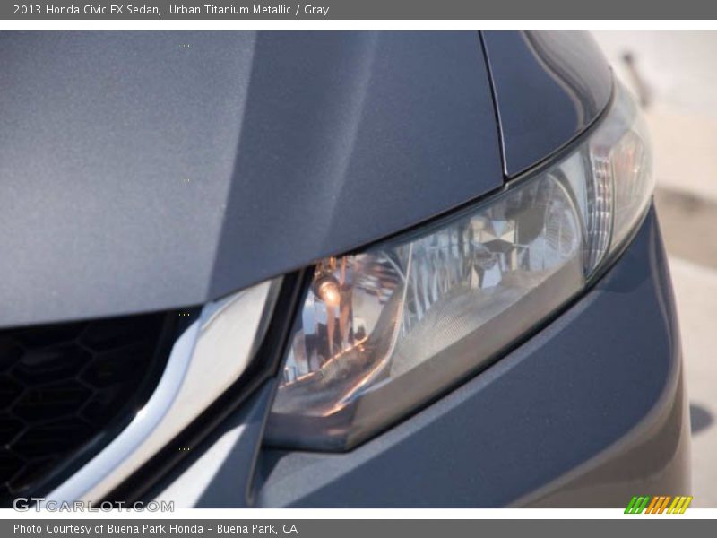 Urban Titanium Metallic / Gray 2013 Honda Civic EX Sedan