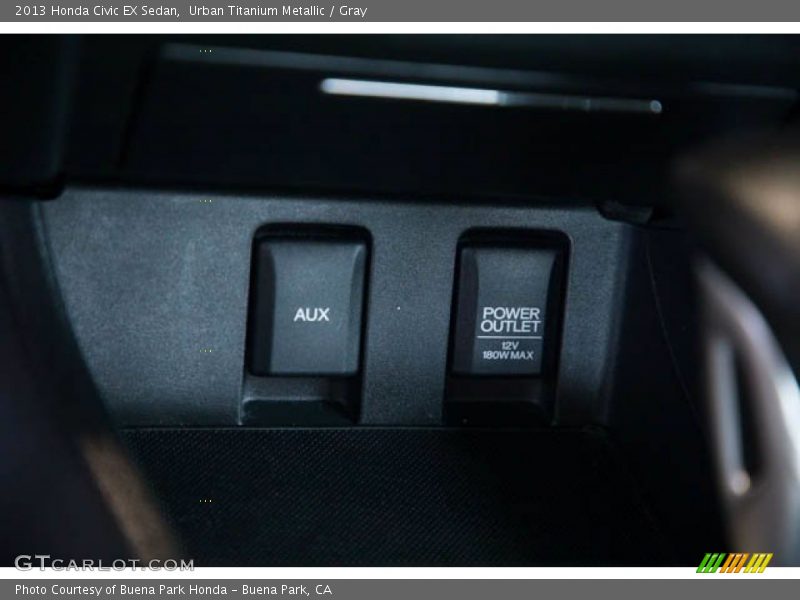 Urban Titanium Metallic / Gray 2013 Honda Civic EX Sedan
