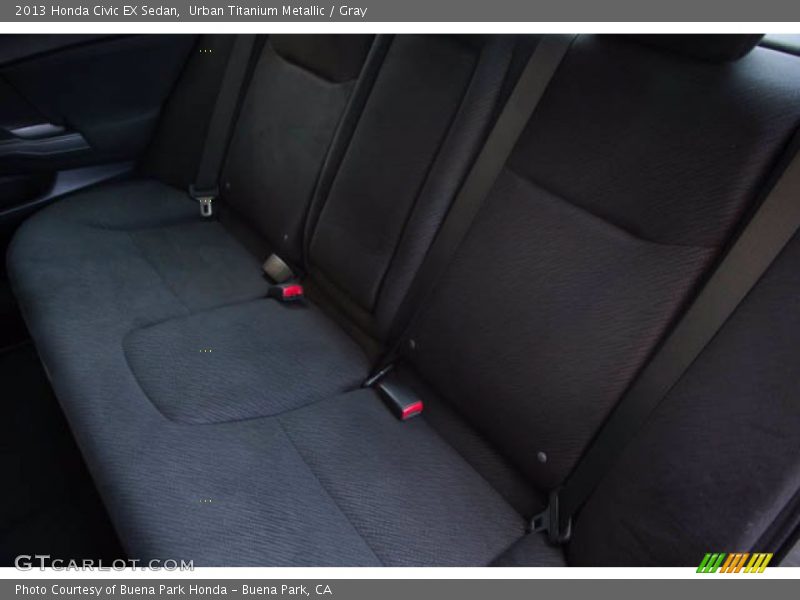 Urban Titanium Metallic / Gray 2013 Honda Civic EX Sedan