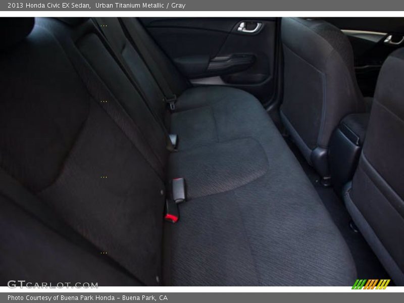 Urban Titanium Metallic / Gray 2013 Honda Civic EX Sedan