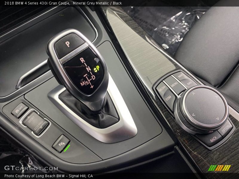Mineral Grey Metallic / Black 2018 BMW 4 Series 430i Gran Coupe