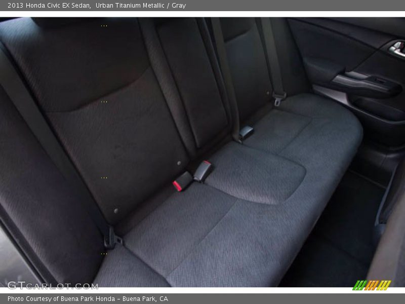 Urban Titanium Metallic / Gray 2013 Honda Civic EX Sedan