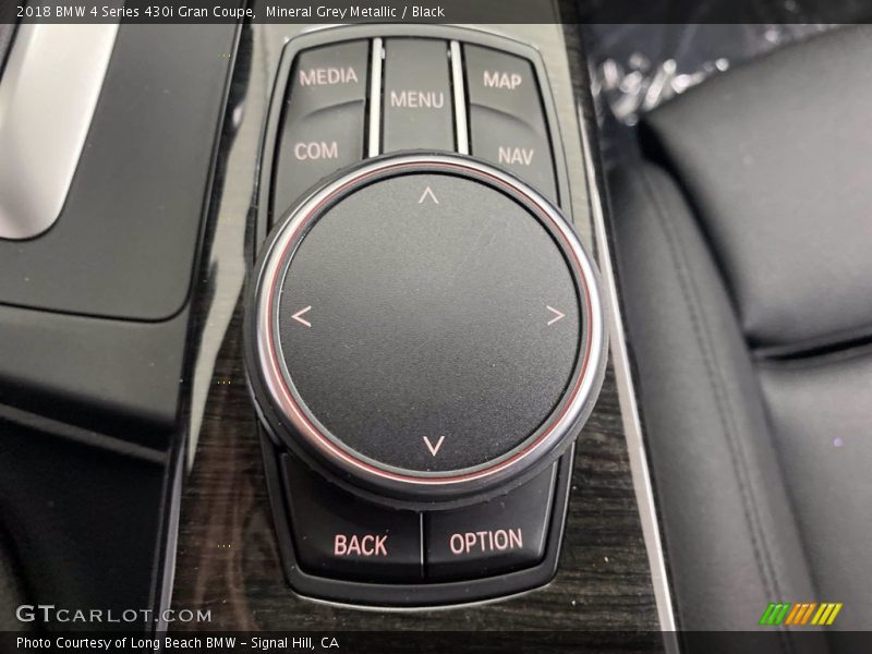 Mineral Grey Metallic / Black 2018 BMW 4 Series 430i Gran Coupe