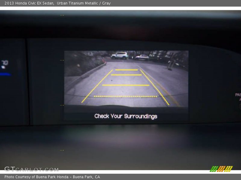 Urban Titanium Metallic / Gray 2013 Honda Civic EX Sedan