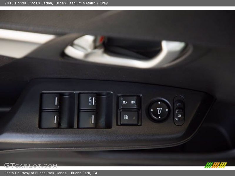 Urban Titanium Metallic / Gray 2013 Honda Civic EX Sedan