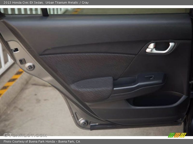 Urban Titanium Metallic / Gray 2013 Honda Civic EX Sedan