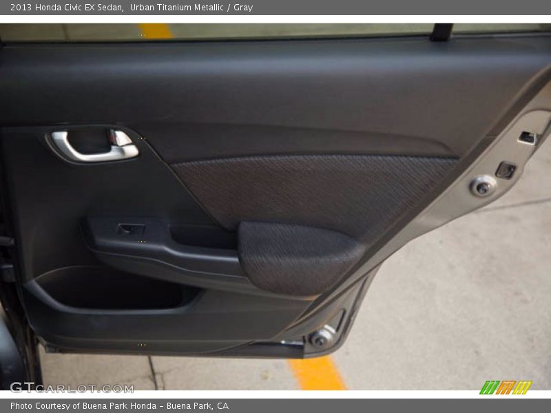 Urban Titanium Metallic / Gray 2013 Honda Civic EX Sedan