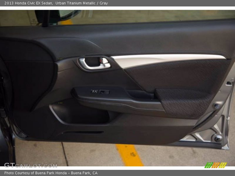 Urban Titanium Metallic / Gray 2013 Honda Civic EX Sedan
