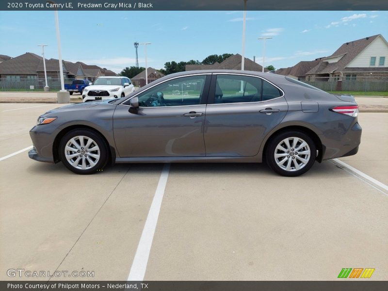 Predawn Gray Mica / Black 2020 Toyota Camry LE