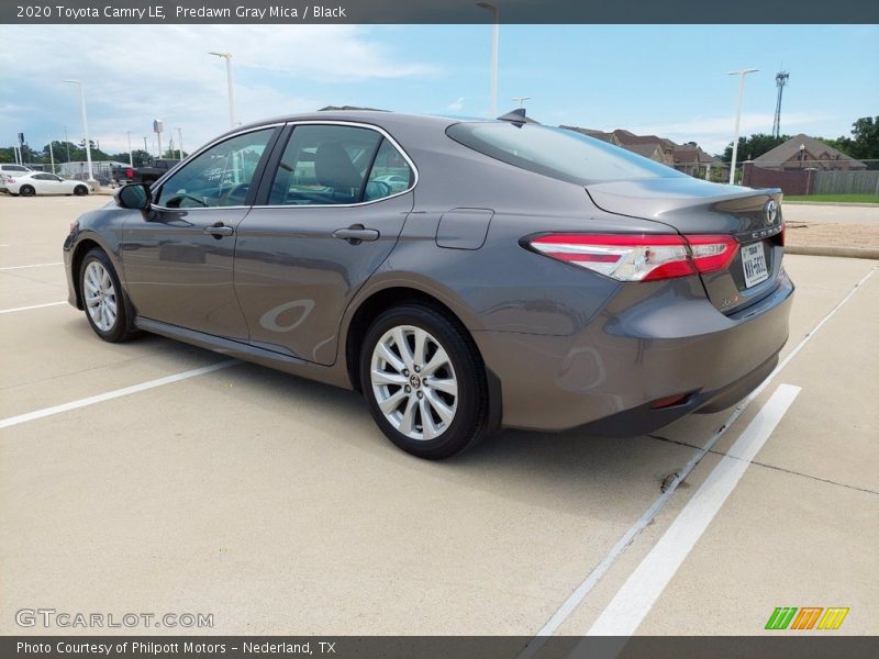 Predawn Gray Mica / Black 2020 Toyota Camry LE