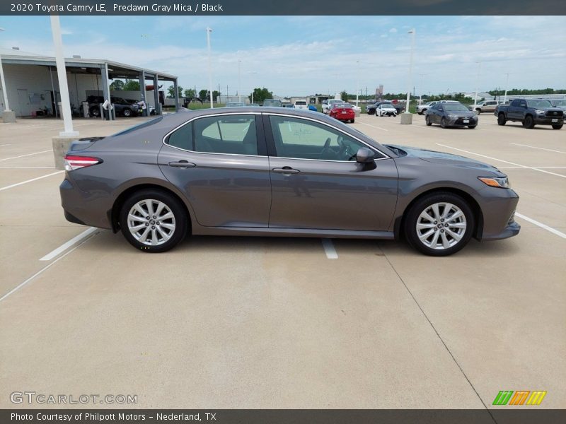 Predawn Gray Mica / Black 2020 Toyota Camry LE