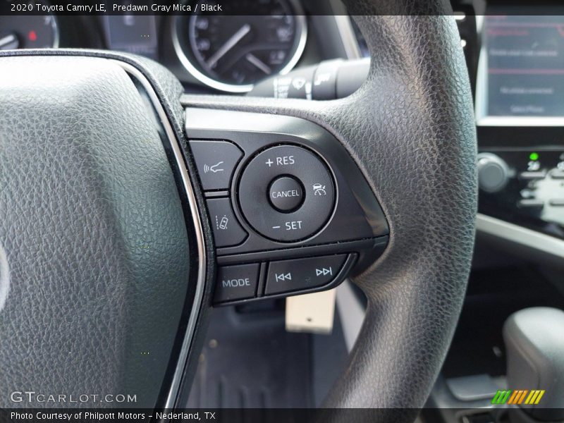 Predawn Gray Mica / Black 2020 Toyota Camry LE