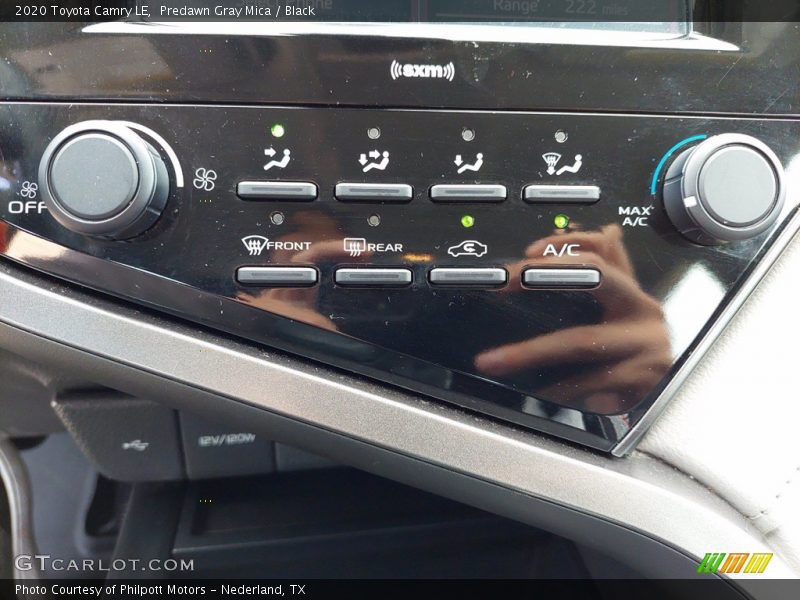 Predawn Gray Mica / Black 2020 Toyota Camry LE