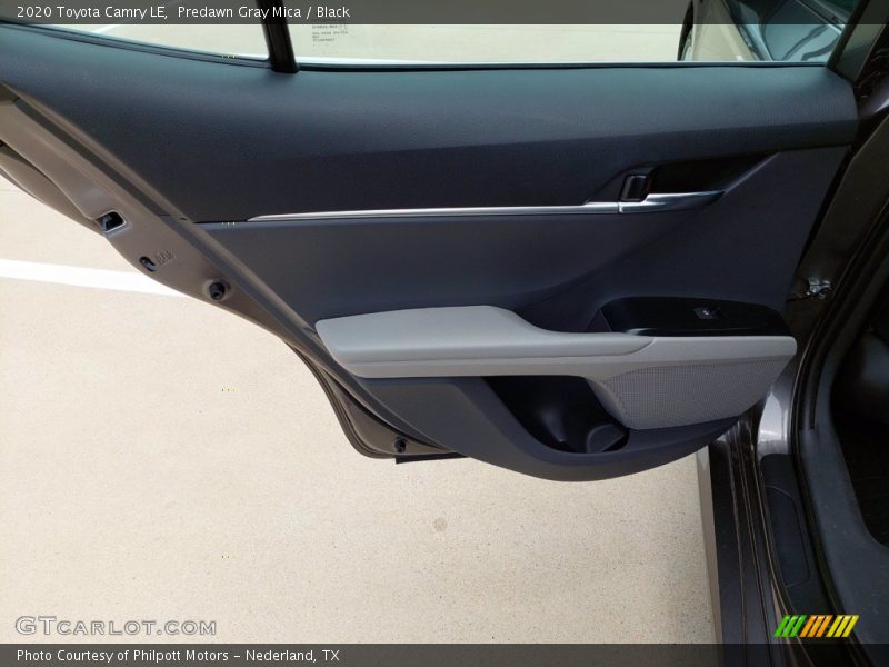 Predawn Gray Mica / Black 2020 Toyota Camry LE