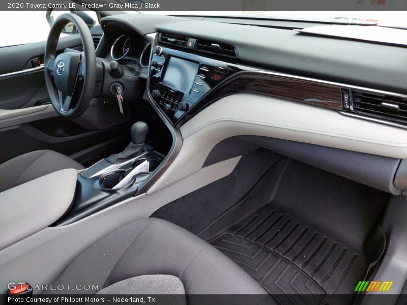 Predawn Gray Mica / Black 2020 Toyota Camry LE